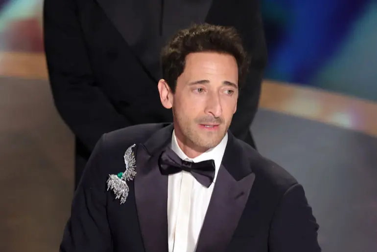 Adrien Brody wins Best Actor Oscar for 'The Brutalist'