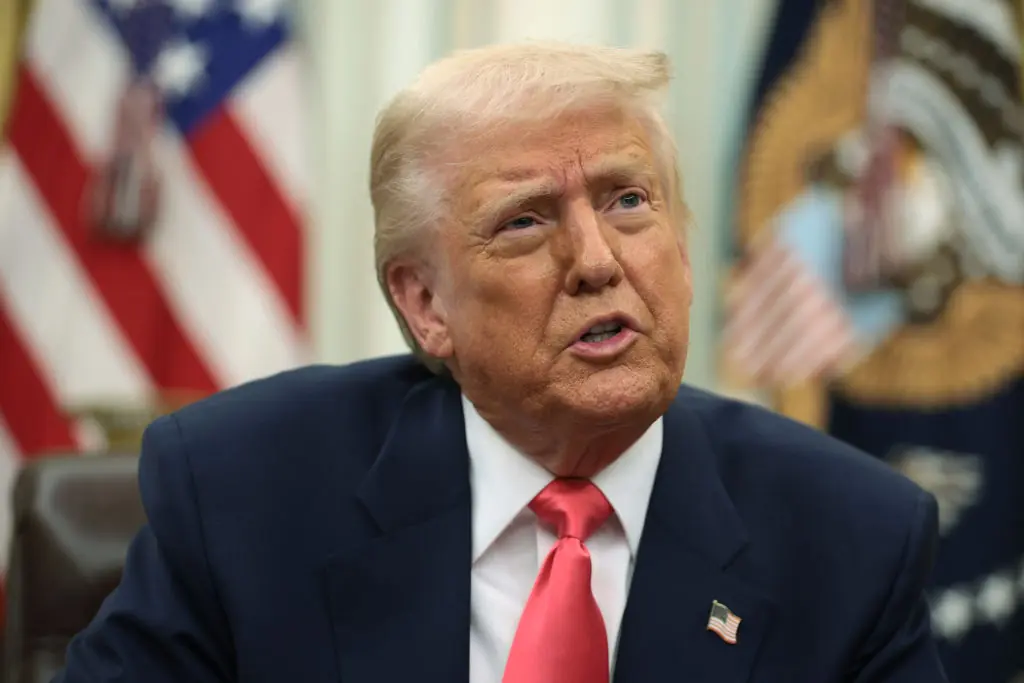 Donald Trump has opened up on the recent plane crashes in the US. Credit: Alex Wong/Getty Images