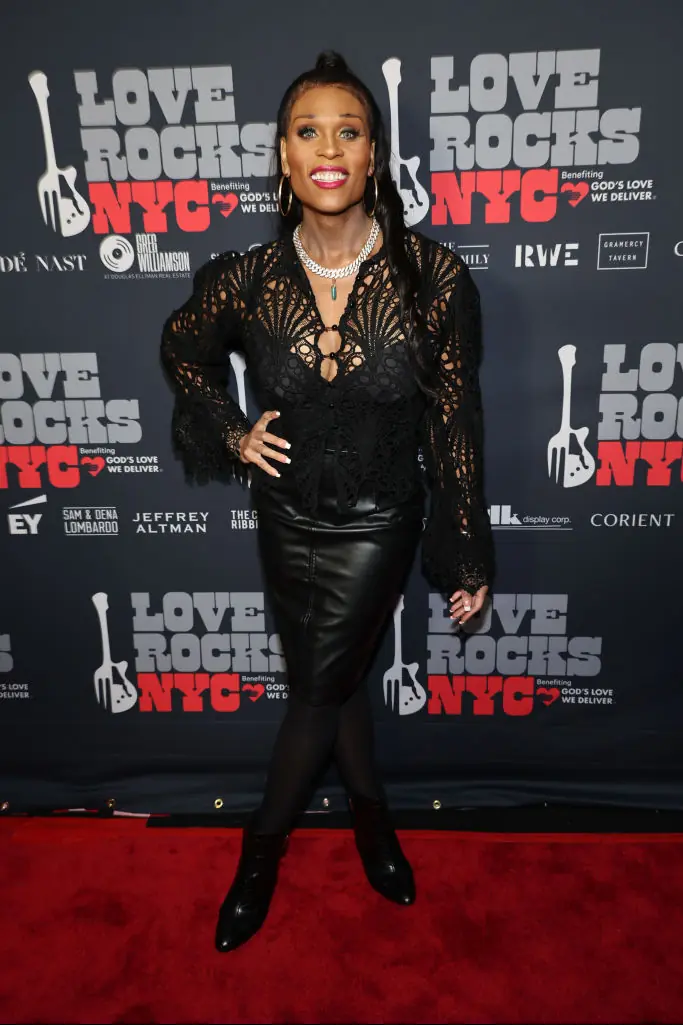 Peppermint was all smiles in the red carpet. Credit: Taylor Hill/Getty Images