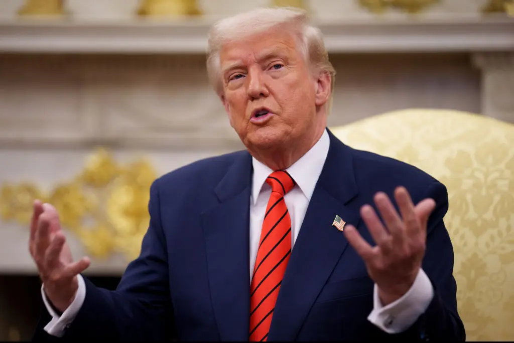 Trump Credit: Andrew Harnik / Getty