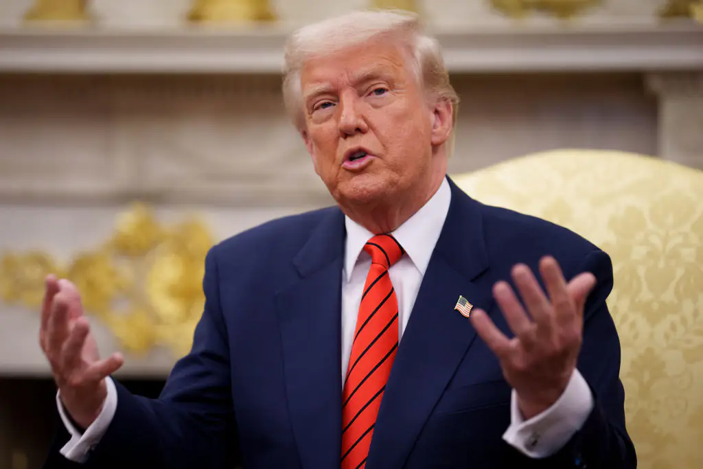 Trump has completed his annual physical exam. Credit: Andrew Harnik / Getty
