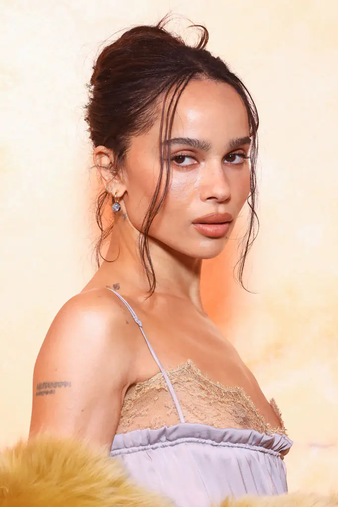 Zoë Kravitz has reportedly received an invitation to the wedding. Credit: Marc Piasecki / Getty