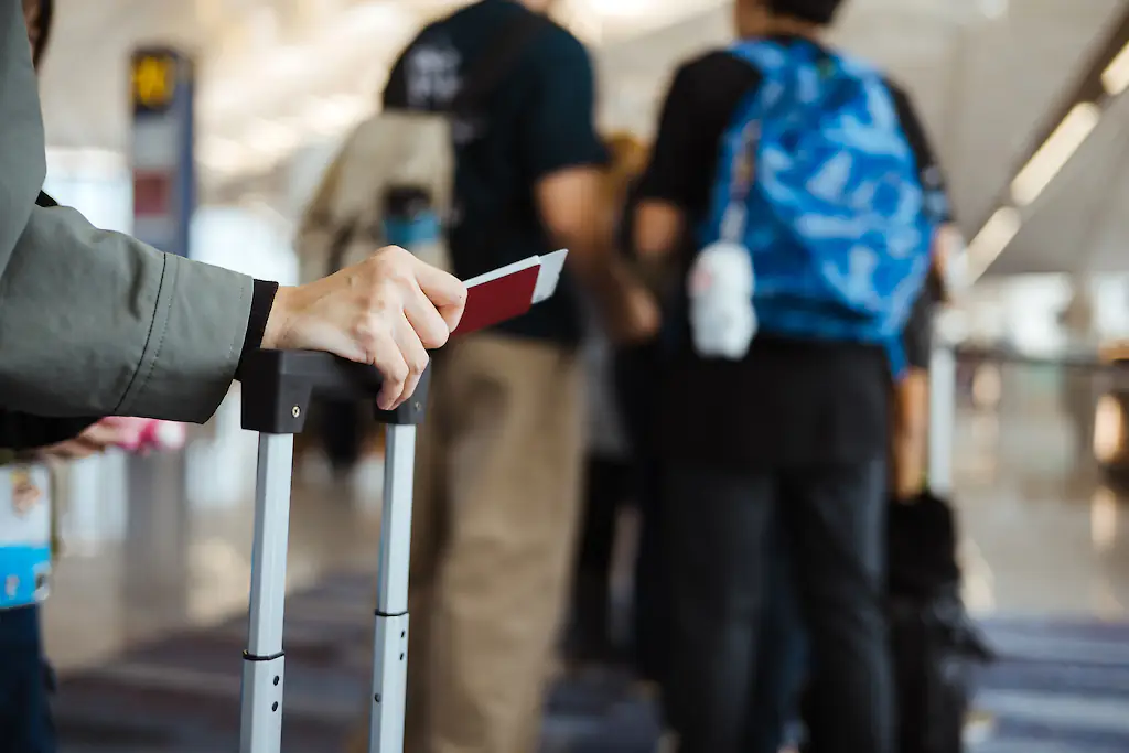 A man encountered an embarrassing situation while passing through airport security in Nevada. Credit: Chong Kee Siong / Getty