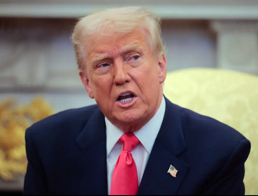 Trump has pushed hard on tariffs and repeatedly called for Canada to become the "51st state".". Credit: Chip Somodevilla / Getty