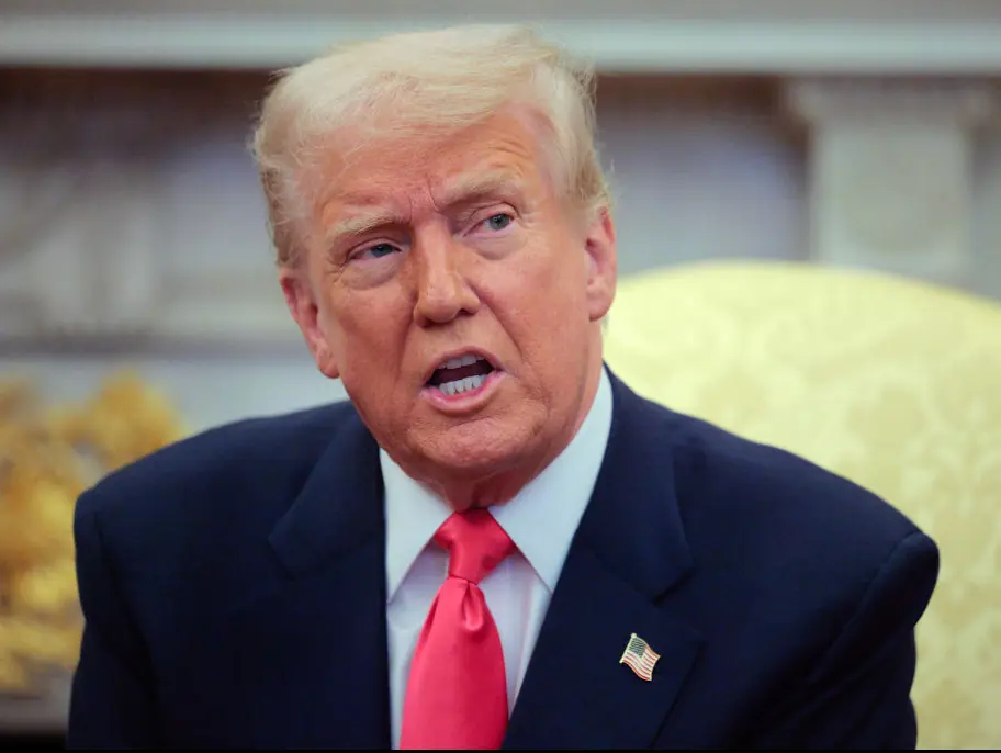 Trump wrote that Khadija's "miserable life was terminated". Credit: Chip Somodevilla / Getty
