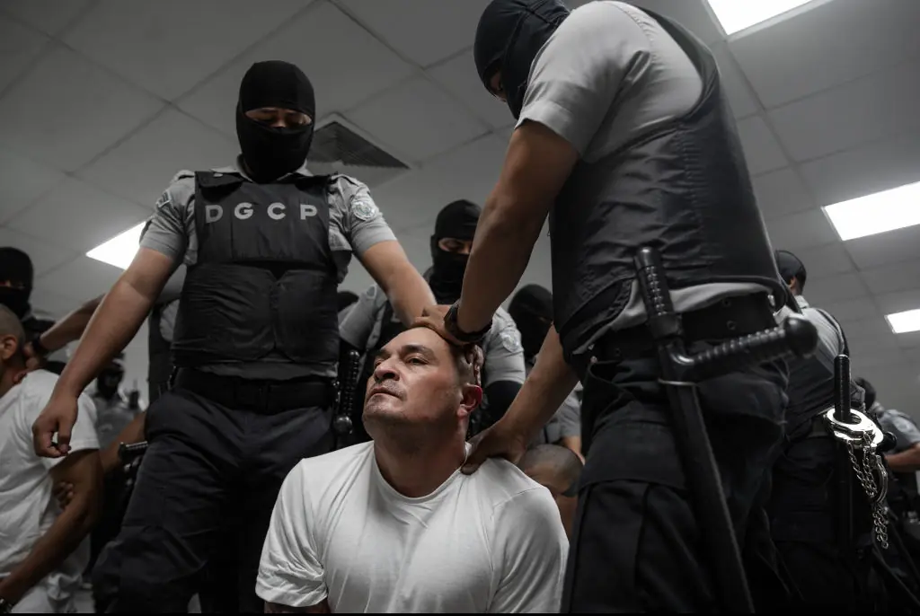 Trump has deported around 250 gang members. Credit: El Salvador Presidency / Handout/Anadolu via Getty Images 