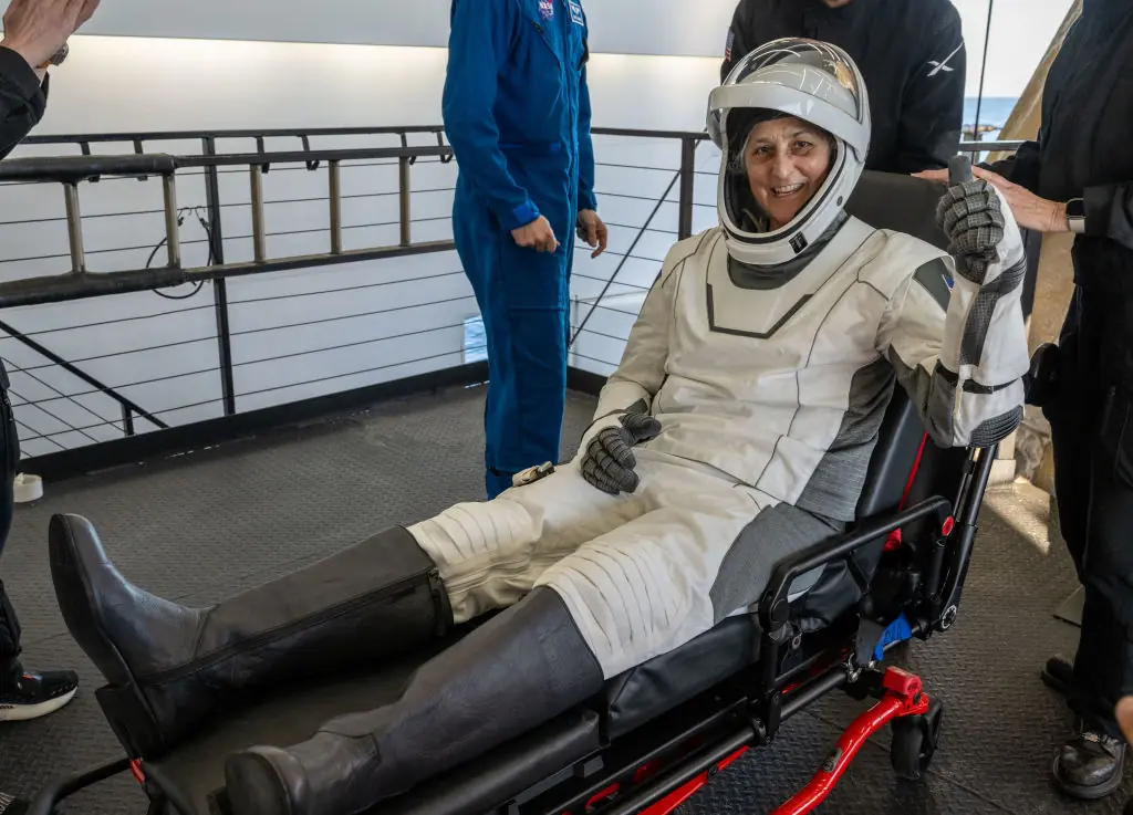  Sunita "Suni" Williams. Credit: NASA / Getty