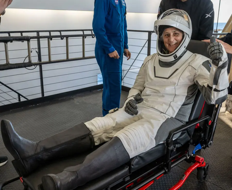  Sunita "Suni" Williams. Credit: NASA / Getty