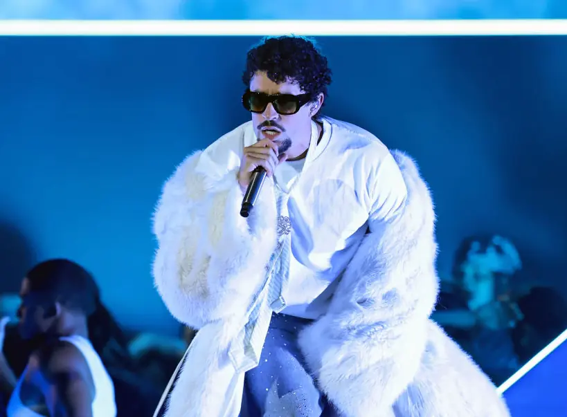 Bad Bunny is a Grammy-winning artist. Credit: Monica Schipper / Getty