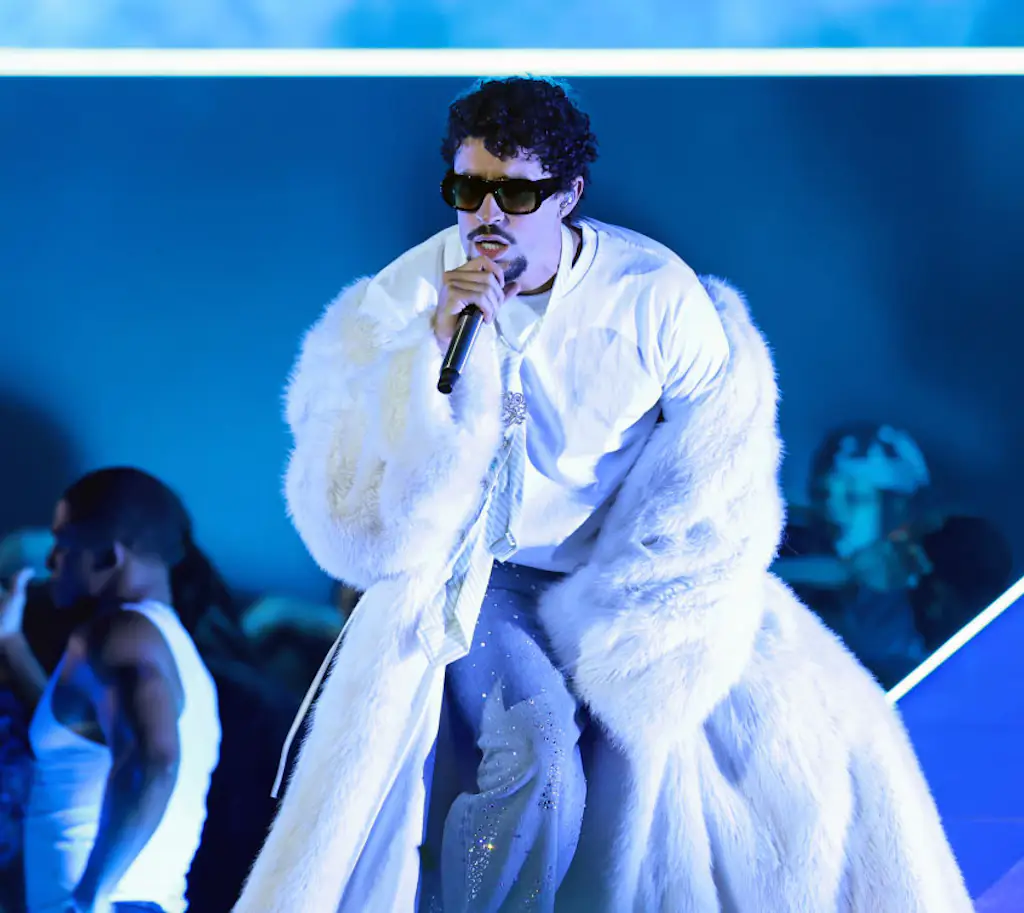 Bad Bunny is a Grammy-winning artist. Credit: Monica Schipper / Getty