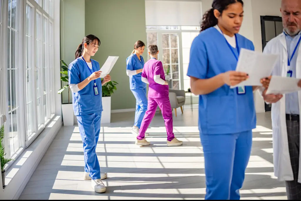 Healthcare workers will be among those exempt from fighting in WW3. Credit: South_agency / Getty Image (Stock photo)