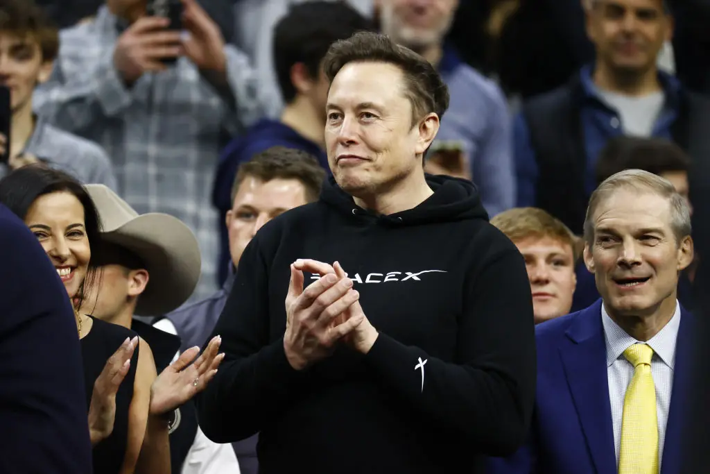 Musk has taken a step back recently. Credit: Isaac Wasserman / Getty