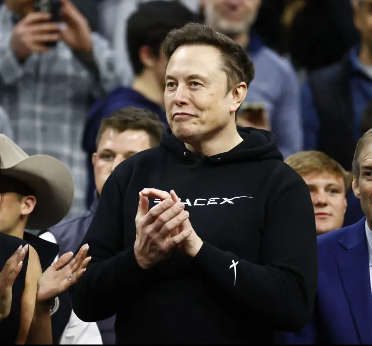 Musk has taken a step back recently. Credit: Isaac Wasserman / Getty