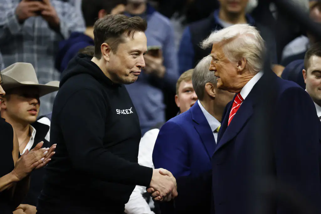 Online users did not hold back on their reactions to Musk's silverware showcase. Credit: Isaac Wasserman / Contributor