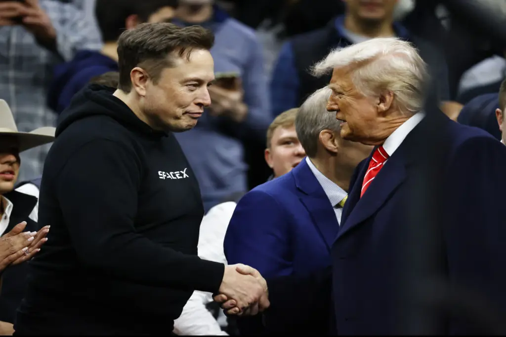 Elon Musk's close public relationship with Trump appears to be fading. Credit: Isaac Wasserman / Contributor