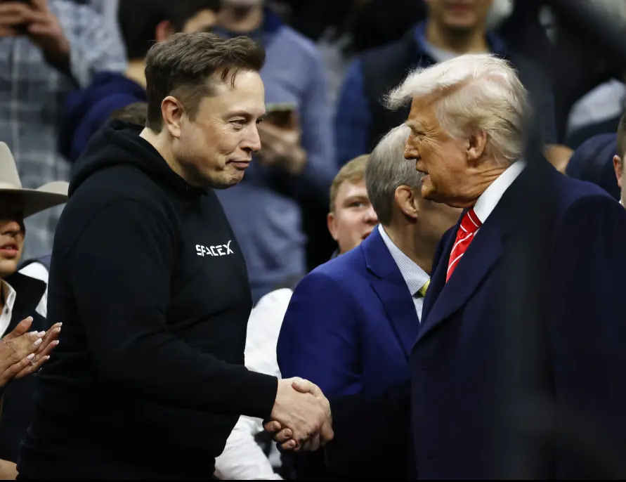 Elon Musk's close public relationship with Trump appears to be fading. Credit: Isaac Wasserman / Contributor