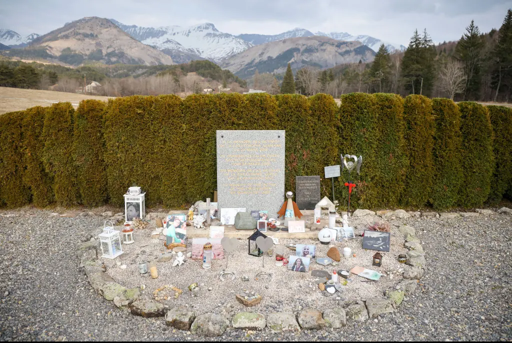 A memorial has been erected in memory of the victims. Credit: Denis Thaust/SOPA Images/LightRocket via Getty Images