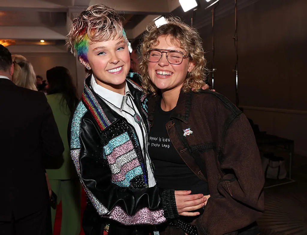 Siwa and Kath Ebbs. Credit: Christopher Polk / Getty