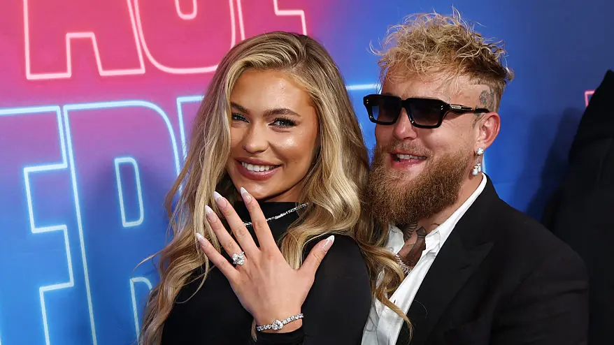 Jutta Leerdam and Jake Paul 