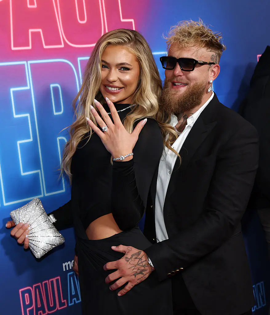 Jutta Leerdam and Jake Paul are a couple. Credit: Arturo Holmes / Getty