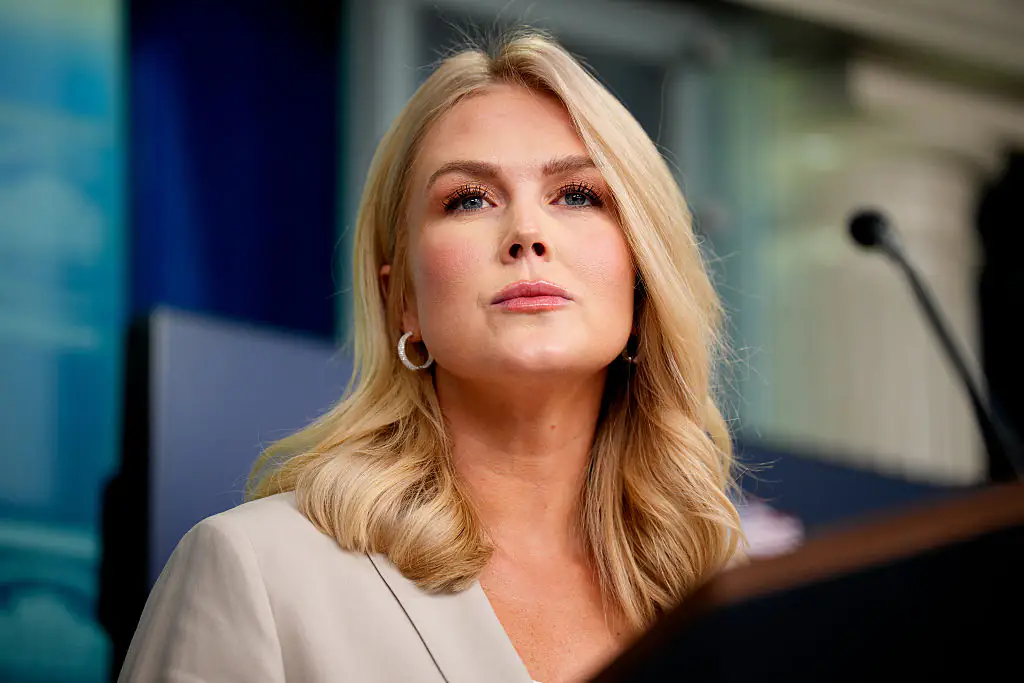 Karoline Leavitt confirms Department of Justice talks about banning trans people from owning guns