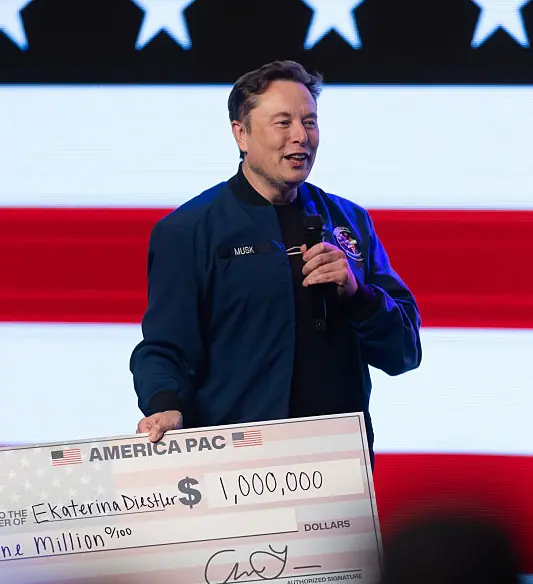 Musk had played a huge role in Trump's government. Credit: Scott Olson / Getty