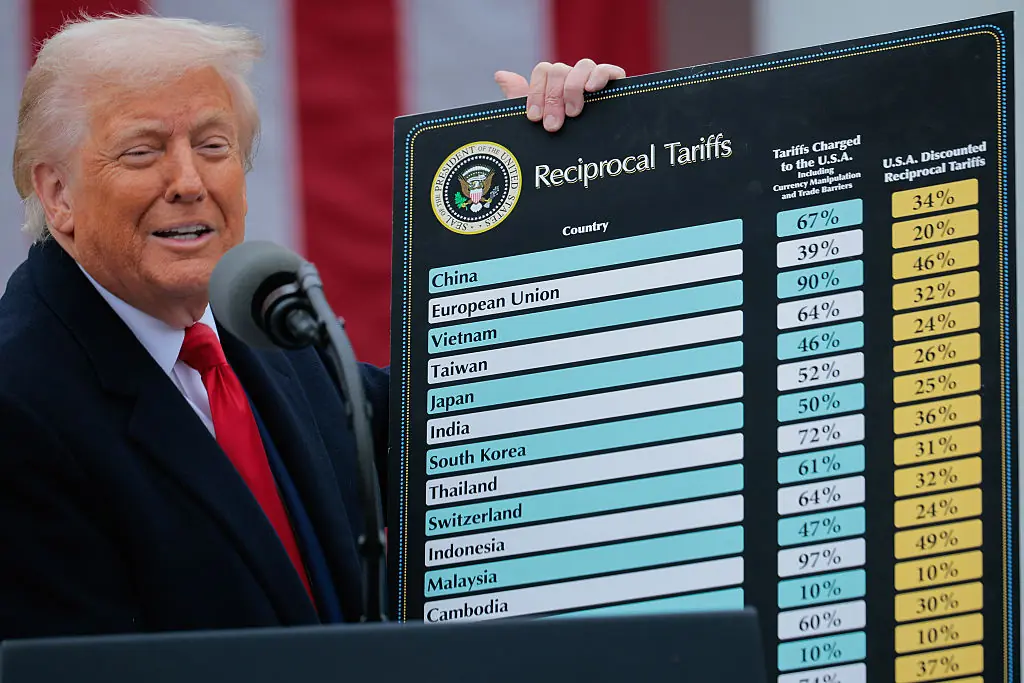 Donald Trump's tariffs are controversial. Credit: Chip Somodevilla / Getty