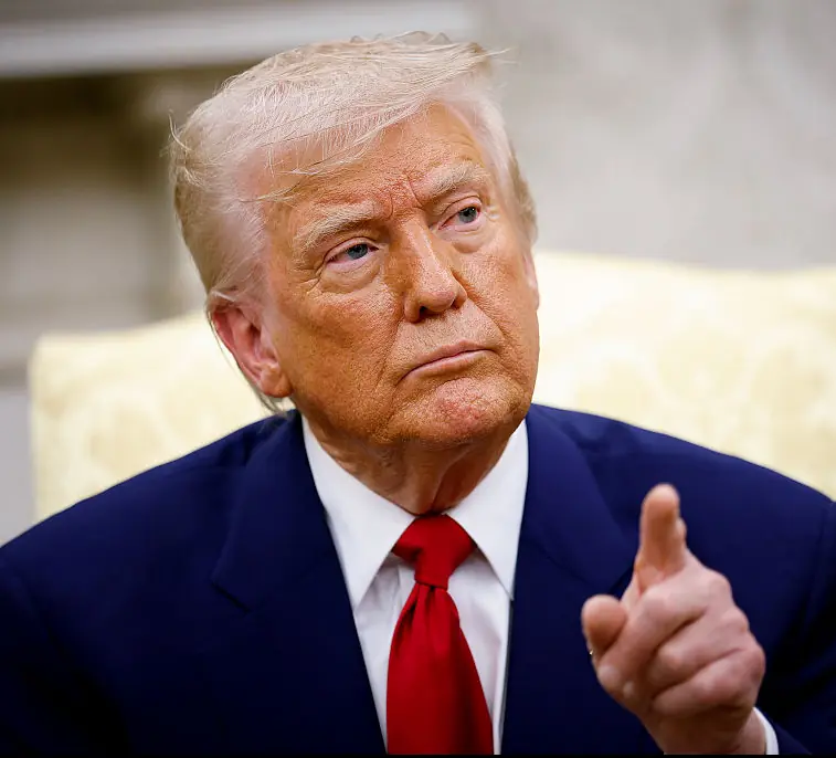 Trump has spoken out. Credit: Kevin Dietsch / Getty