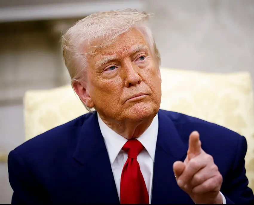 Trump has repeatedly called for Canada to become the "51st state" of the US. Credit: Kevin Dietsch / Getty