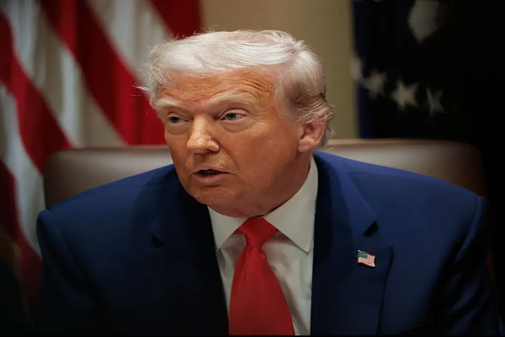  Trump has spoken out about his relationship with Putin. Credit: Anna Moneymaker / Getty