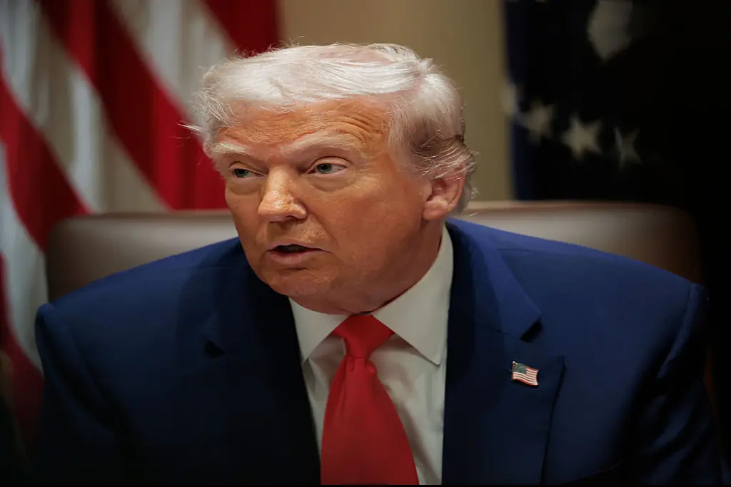  Trump has spoken out about his relationship with Putin. Credit: Anna Moneymaker / Getty