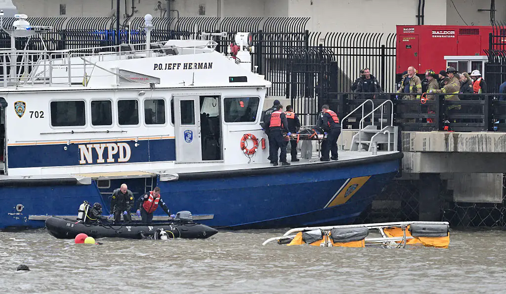 A horrific helicopter crash took place last Thursday. Credit: James Devaney / Getty