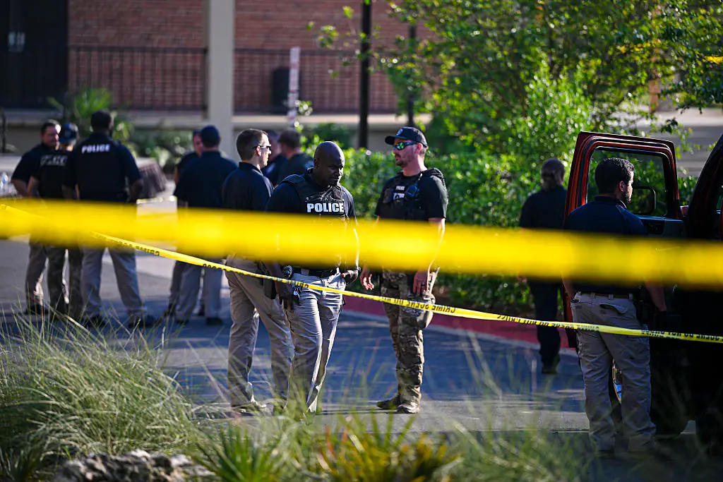 Police at the scene of the shooting at Florida State University. Credit: Miguel J. Rodriguez Carrillo/Getty Images