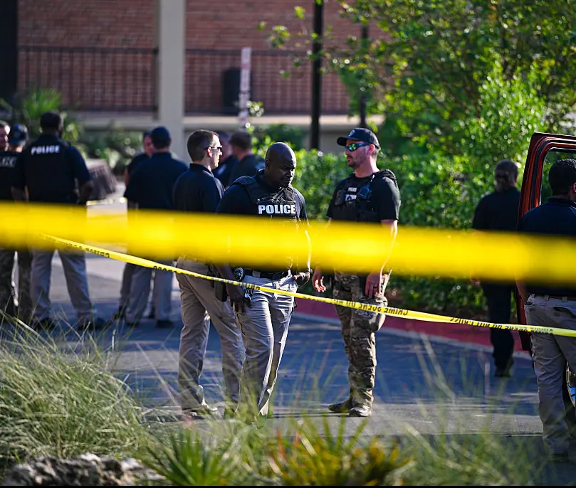 Police at the scene of the shooting at Florida State University. Credit: Miguel J. Rodriguez Carrillo/Getty Images