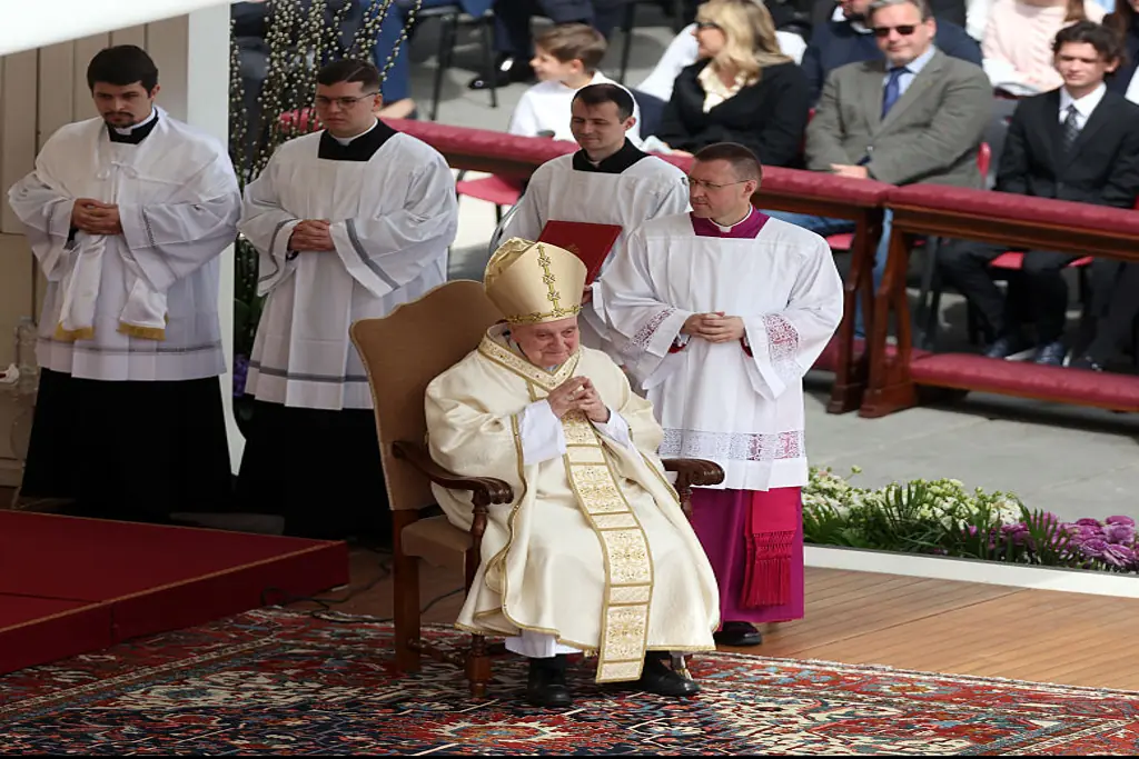 Pope Francis made a public appearance the day before his death. Credit: Marco Iacobucci/SOPA Images/LightRocket via Getty Images