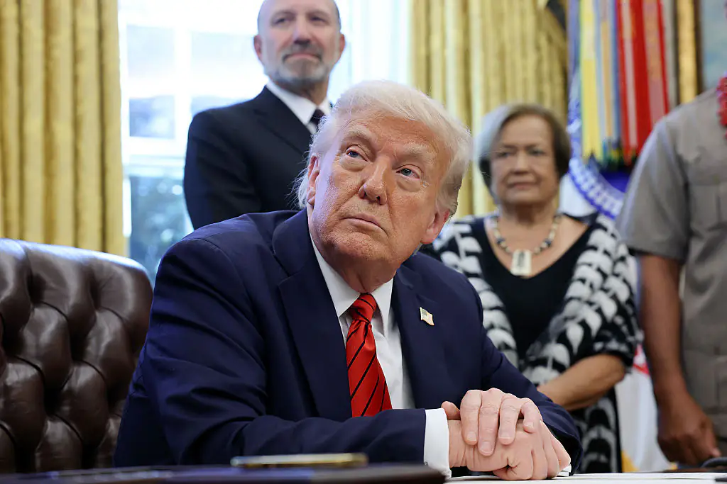 The White House has hit back. Credit: Win McNamee / Getty