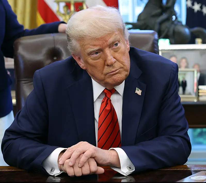 Trump has signed an order stating there are two genders. Credit: Win McNamee / Getty