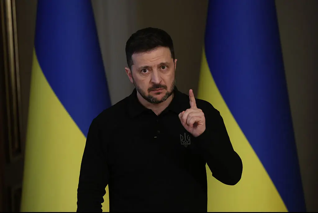  Volodymyr Zelensky. Credit: Global Images Ukraine / Getty