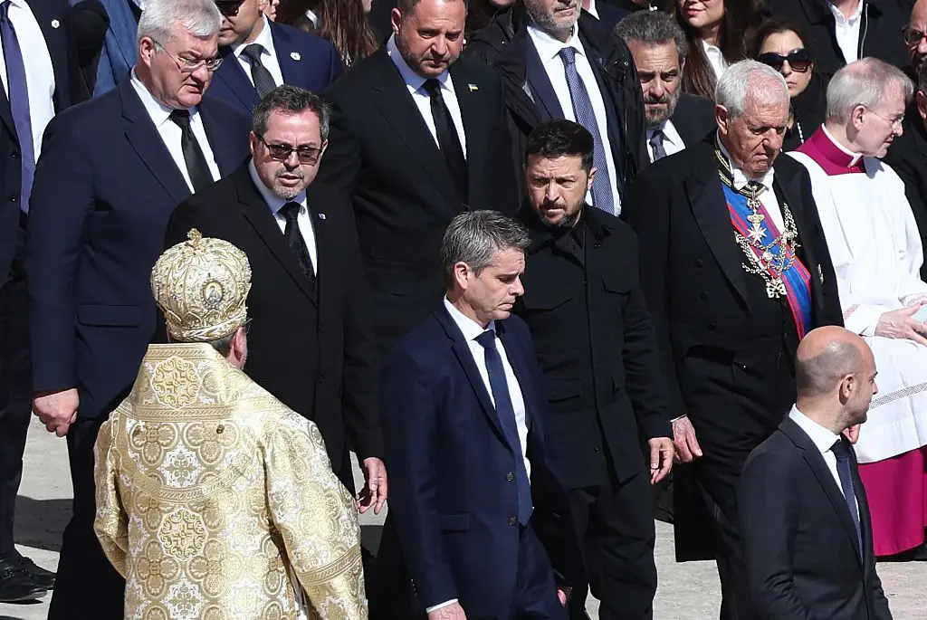 Social media users have branded the Ukrainian president 