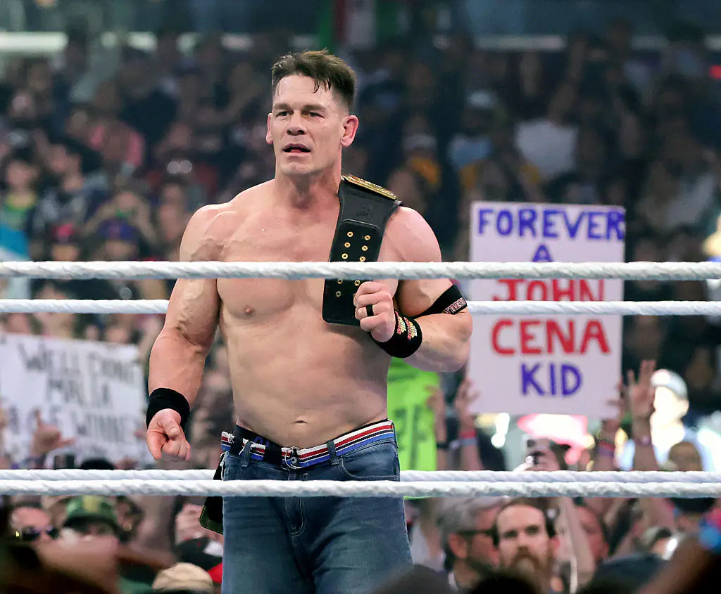 The WWE star revealed he was diagnosed with skin cancer. Credit: Ethan Miller / Getty
