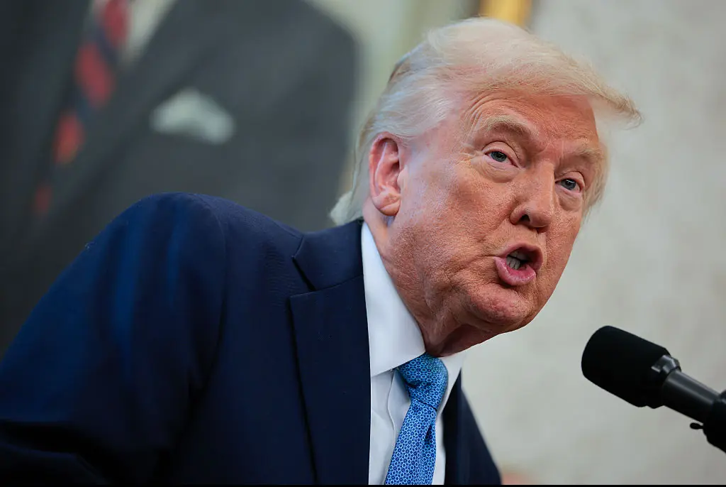 The peace plan is said to be President Trump's "final offer". Credit: Chip Somodevilla / Getty
