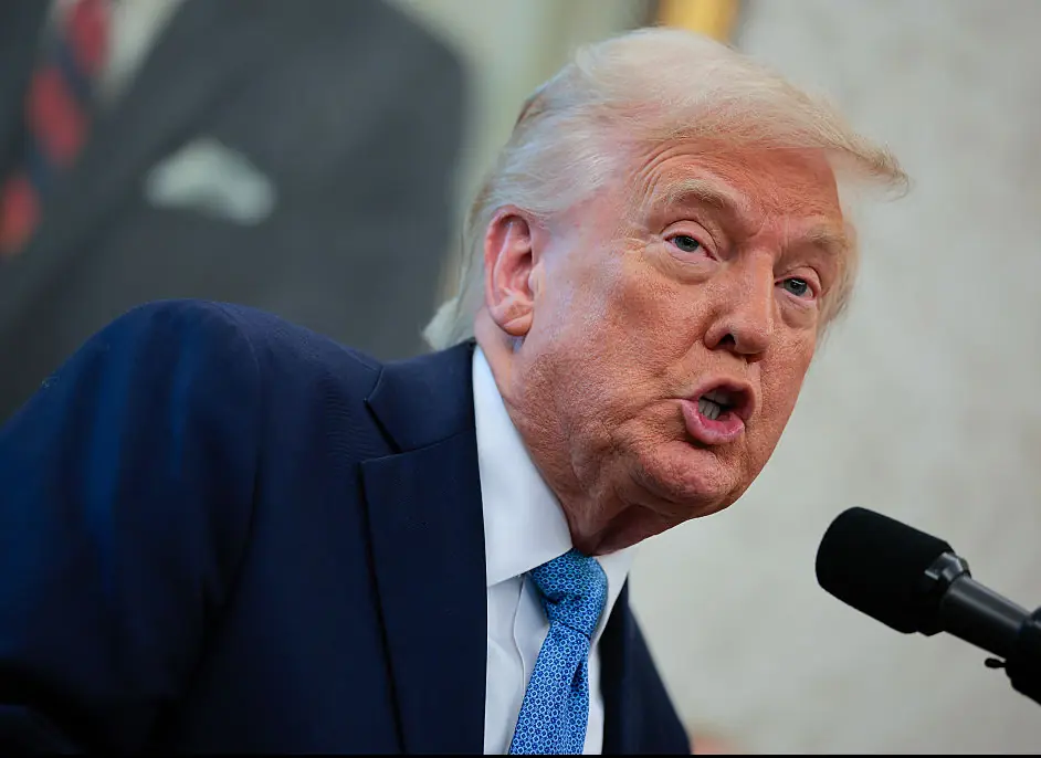 The peace plan is said to be President Trump's "final offer". Credit: Chip Somodevilla / Getty