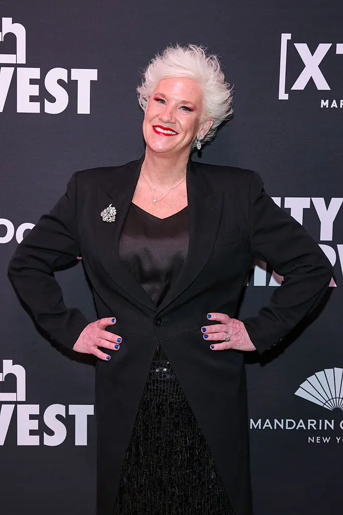 Anne Burrell died at the age of 55. Credit: Dimitrios Kambouris/Getty Images for City Harvest