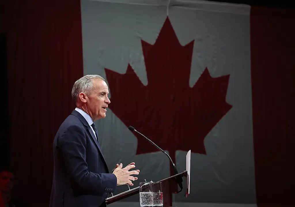 It looks like Carney won't back down to Trump. Credit: Steve Russell/Toronto Star via Getty Images