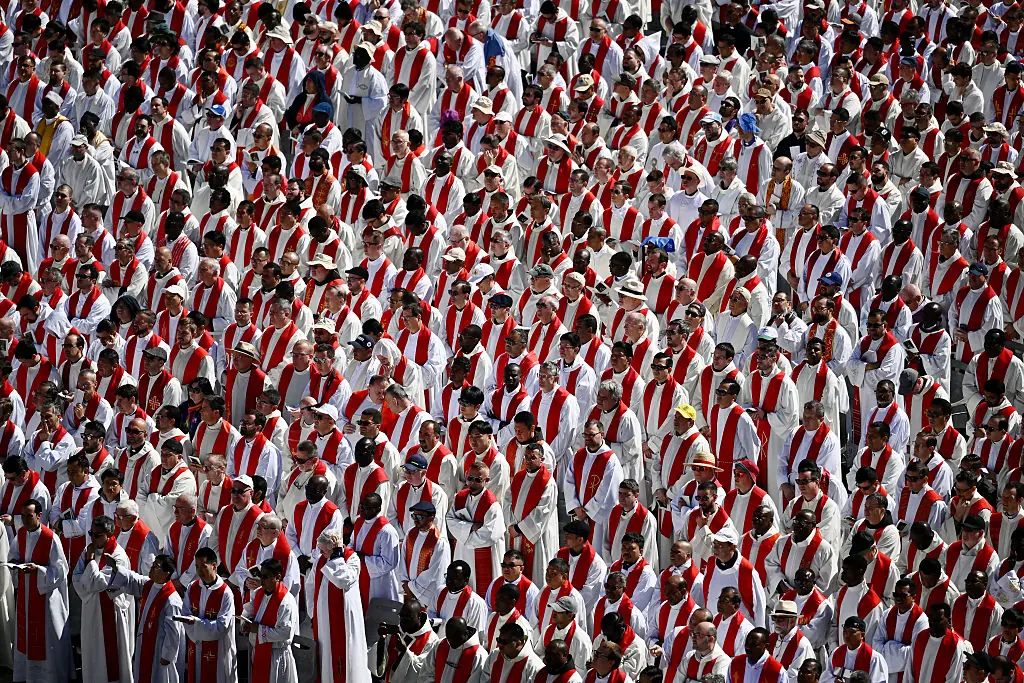 Tens of thousands of mourners are expected to be in attendance for Pope Francis' funeral. Credit: Antonio Masiello/Getty Images