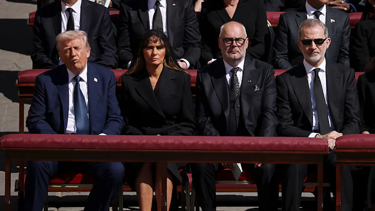 Reason behind Donald Trump's front-row seat at Pope Francis' funeral ...