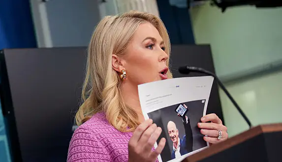 White House slams Amazon for 'hostile and political act' to allegedly show cost of tariffs on items