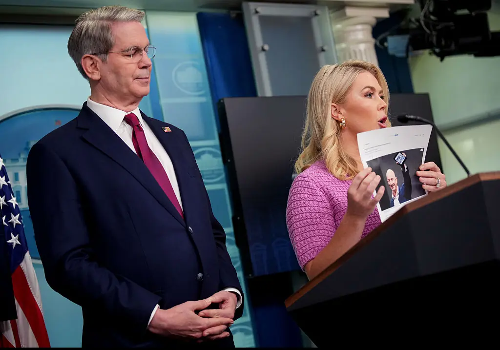 The White House has criticized Amazon for its "hostile" act. Credit: Andrew Harnik/Getty Images