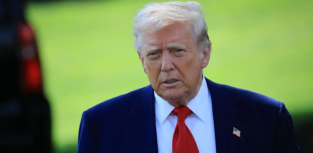 Donald Trump reacts to the first American in history being named as the next pope