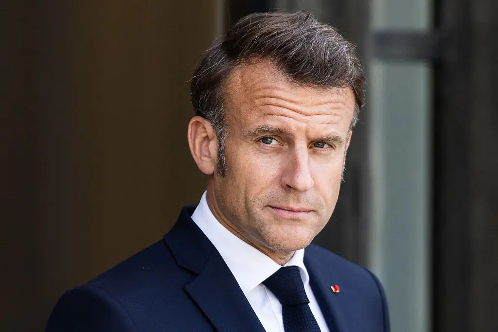 French President Emmanuel Macron speaks out after video of wife 'slapping' him emerges